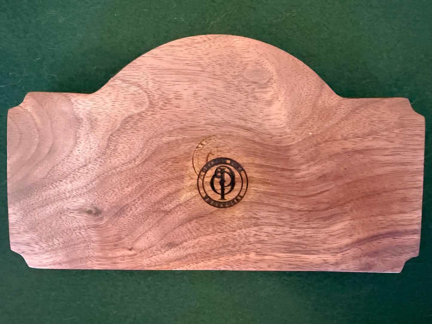 Curly Walnut Rolling Tray-  "The Mini" Crafted Preparation Tray