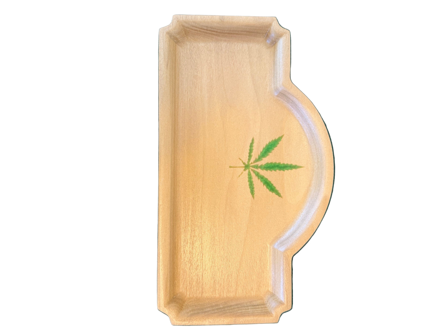 Poplar Rolling Tray- " Mini" Crafted Preparation Tray