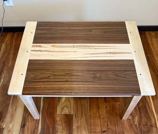 ambrosia Curley maple coffee table 