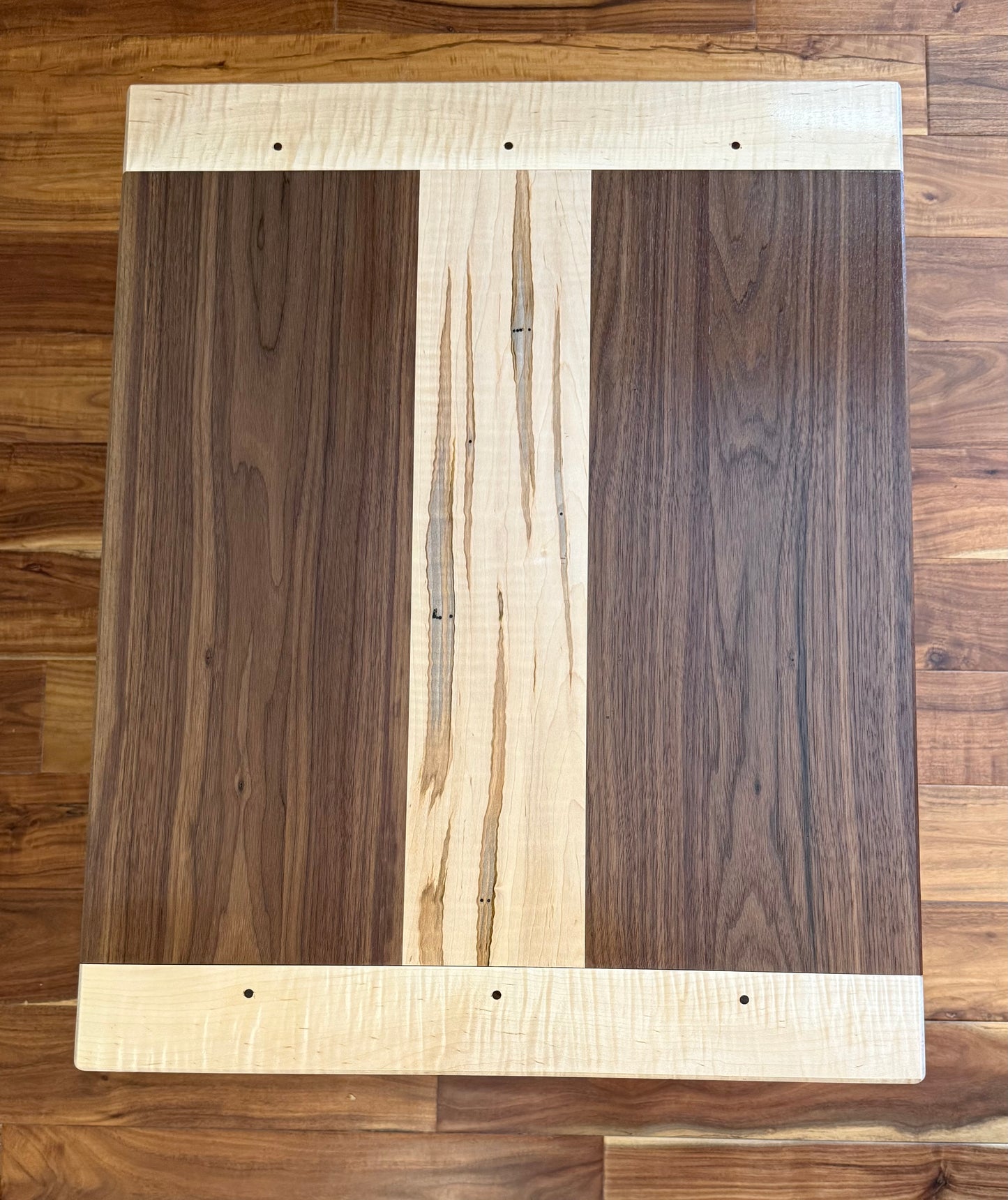 Walnut Curly Maple Coffee Table/ Accent Table