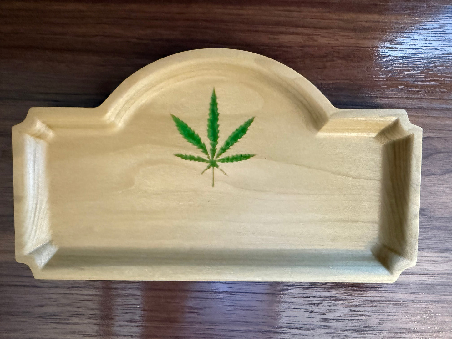 Poplar Rolling Tray- " Mini" Crafted Preparation Tray