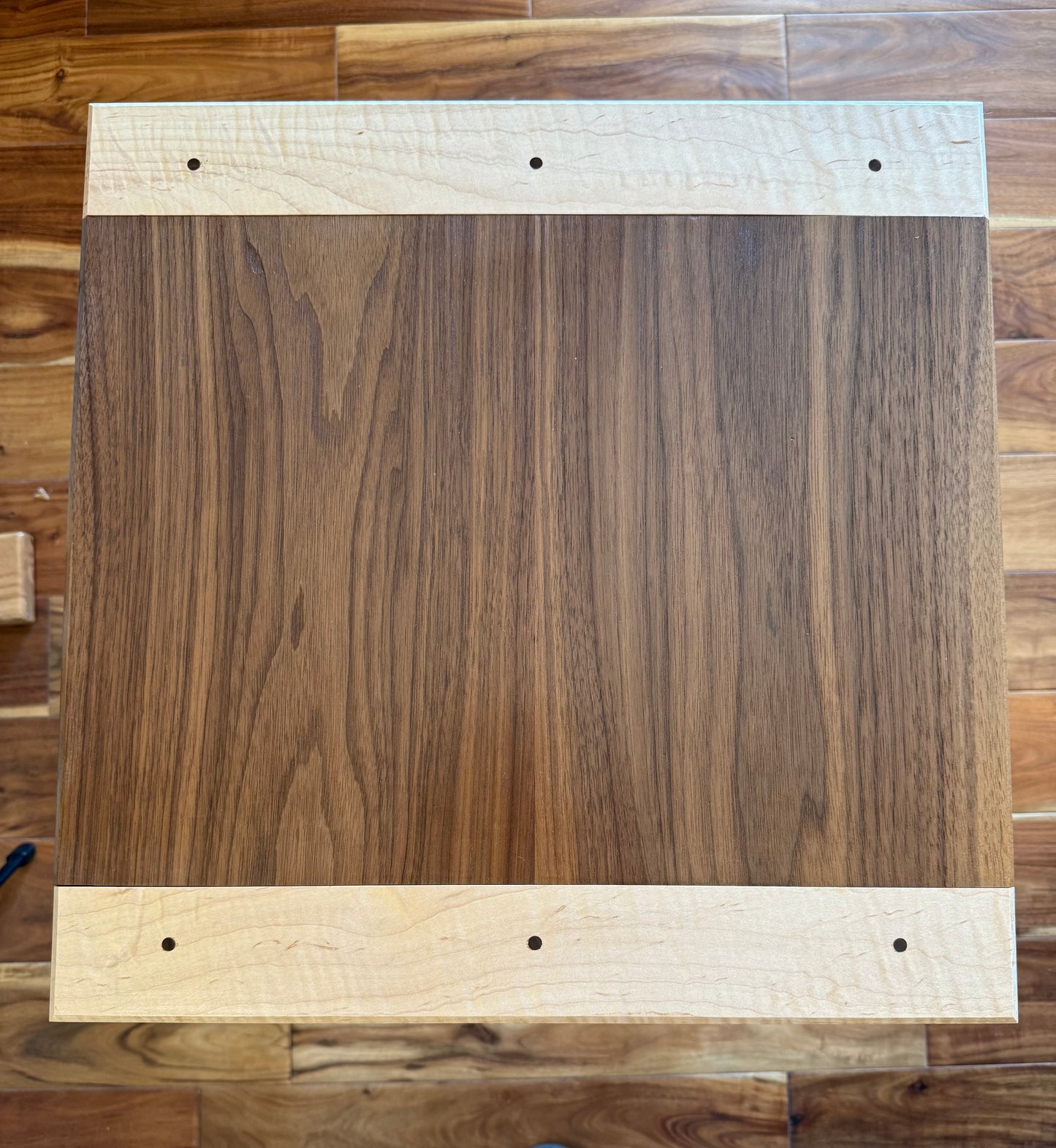 walnut ambrosia Curley maple  table  top