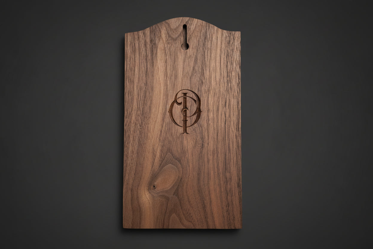 Walnut Inspirational Wall Decor - Motivational Wood Art